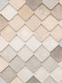 Vintage Tiles wallpaper in beige color - pattern number VRAR07-067 - by Veer Decor in the Artifice collection