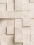 Wood Blocks Natural fabric in beige color - pattern number VRAR07-108 - by Veer Decor in the Artifice collection
