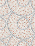 Mosaic Mirage fabric in terracotta color - pattern number VRAR10-367 - by Veer Decor in the Artifice collection