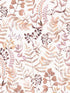 Olivia Botanical wallpaper in pink color - pattern number VRBT03-586 - by Veer Decor in the Botanique collection