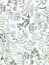 Olivia Botanical fabric in green color - pattern number VRBT04-586 - by Veer Decor in the Botanique collection