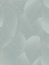Graphic Leaves with Foil Accents fabric in light green color - pattern number VRBT14-212 - by Veer Decor in the Botanique collection