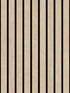 Modern Wood Slat fabric in beige color - pattern number VRBR17-208 - by Veer Decor in the Brut collection