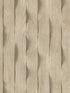 Wavy Wood Slat fabric in beige color - pattern number VRBR17-657 - by Veer Decor in the Brut collection