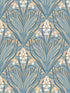 Victorian Bloom fabric in green color - pattern number VREL04-166 - by Veer Decor in the Elegance collection