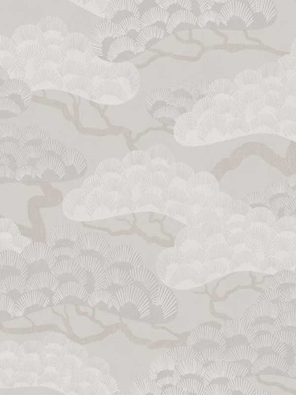 Bonsai Grove fabric in beige color - pattern number VREL07-446 - by Veer Decor in the Elegance collection