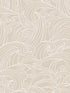 Big Wave fabric in beige color - pattern number VREL07-926 - by Veer Decor in the Elegance collection