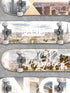 City Skate fabric in grey color - pattern number VRLO09-605 - by Veer Decor in the Loft collection