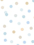 Polka Dot Party fabric in blue color - pattern number VRKG01-915 - by Veer Decor in the My Kingdom collection