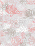 Graffiti fabric in rose color - pattern number VRKG03-315 - by Veer Decor in the My Kingdom collection