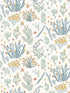 Mini Lovely Flowers fabric in multi color - pattern number VRKG10-609 - by Veer Decor in the My Kingdom collection