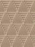 Rope Weave Diamond fabric in beige color - pattern number VRNO07-886 - by Veer Decor in the Nomade collection