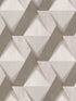 Modern Losange Wood fabric in taupe color - pattern number VRNO08-196 - by Veer Decor in the Nomade collection