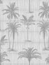 Vintage Palm Grove wallpaper in light grey color - pattern number VRNO19-786 - by Veer Decor in the Nomade collection