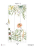 Alice Pack 2 fabric in green color - pattern number 8184-AA1-B - by Veer Decor in the Papermint Wall Murals collection