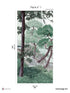 Bretagne Pack 1 mural in green color - pattern number 8184-AI1-A - by Veer Decor in the Papermint Wall Murals collection