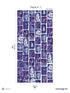 Botanical Imprint Pack 1 mural in navy color - pattern number 8184-AX1-A - by Veer Decor in the Papermint Wall Murals collection