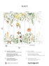 Alice Pack 1 2 fabric in green color - pattern number 8184-BDL-AA - by Veer Decor in the Papermint Wall Murals collection