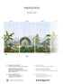 Amazonia Pack 1 2 3 fabric in blue color - pattern number 8184-BDL-AC1 - by Veer Decor in the Papermint Wall Murals collection