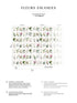 Wild Flowers Pack 1 2 mural in multi color - pattern number 8184-BDL-BB - by Veer Decor in the Papermint Wall Murals collection