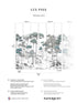Pines Pack 1 2 fabric in green color - pattern number 8184-BDL-BT2 - by Veer Decor in the Papermint Wall Murals collection
