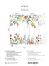Lewis Pack 1 2 fabric in multi color - pattern number 8184-BDL-BU - by Veer Decor in the Papermint Wall Murals collection