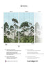 Matsu Pack 1 2 fabric in blue color - pattern number 8184-BDL-CA2 - by Veer Decor in the Papermint Wall Murals collection