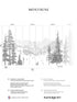 Mountains Pack 1 2 3 fabric in black color - pattern number 8184-BDL-CD - by Veer Decor in the Papermint Wall Murals collection