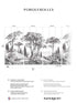 Porquerolles Pack 1 2 3 mural in gray color - pattern number 8184-BDL-CP - by Veer Decor in the Papermint Wall Murals collection
