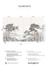 Quiberon Pack 1 2 3 mural in white color - pattern number 8184-BDL-CR2 - by Veer Decor in the Papermint Wall Murals collection