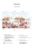 Riviera Pack 1 2 3 mural in orange color - pattern number 8184-BDL-CU2 - by Veer Decor in the Papermint Wall Murals collection