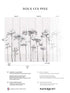 Under the Pines Pack 1 2 fabric in white color - pattern number 8184-BDL-CY5 - by Veer Decor in the Papermint Wall Murals collection