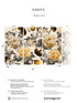 Vanity Pack 1 2 3 mural in yellow color - pattern number 8184-BDL-DG - by Veer Decor in the Papermint Wall Murals collection