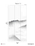 Mist Pack 3 mural in gray color - pattern number 8184-BN1-C - by Veer Decor in the Papermint Wall Murals collection