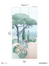 The Sea Pack 1 mural in blue color - pattern number 8184-BO1-A - by Veer Decor in the Papermint Wall Murals collection