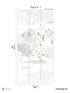 Birds Pack 1 mural in yellow color - pattern number 8184-BR2-A - by Veer Decor in the Papermint Wall Murals collection