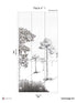 Shadows Pack 1 mural in beige color - pattern number 8184-BS1-A - by Veer Decor in the Papermint Wall Murals collection