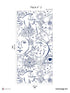 Mystic Pack 2 fabric in white color - pattern number 8184-CH3-B - by Veer Decor in the Papermint Wall Murals collection