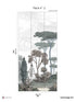 Pinery Pack 2 mural in green color - pattern number 8184-CN1-B - by Veer Decor in the Papermint Wall Murals collection