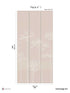 Under the Pines Pack 1 mural in beige color - pattern number 8184-CY2-A - by Veer Decor in the Papermint Wall Murals collection