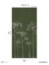 Under the Pines Pack 2 mural in green color - pattern number 8184-CY3-B - by Veer Decor in the Papermint Wall Murals collection