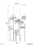 Under the Pines Pack 1 mural in black color - pattern number 8184-CY4-A - by Veer Decor in the Papermint Wall Murals collection
