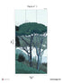 Tuscany Pack 1 mural in blue color - pattern number 8184-DC1-A - by Veer Decor in the Papermint Wall Murals collection