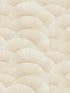 Morning Shell fabric in cream and gold color - pattern number ZA8021 - by Ronald Redding in the Tea Garden Second Edition collection
