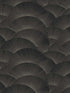 Morning Shell fabric in black and grey color - pattern number ZA8022 - by Ronald Redding in the Tea Garden Second Edition collection