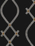 Ellena wallpaper in black color - pattern number ZA8031 - by Ronald Redding in the Tea Garden Second Edition collection