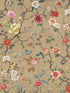 Kimoras Garden wallpaper in linen color - pattern number ZA8037 - by Ronald Redding in the Tea Garden Second Edition collection