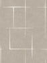 Malia wallpaper in white and taupe color - pattern number ZA8052 - by Ronald Redding in the Tea Garden Second Edition collection