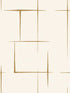 Malia wallpaper in gold and white color - pattern number ZA8053 - by Ronald Redding in the Tea Garden Second Edition collection