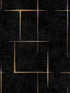 Malia wallpaper in gold and black color - pattern number ZA8054 - by Ronald Redding in the Tea Garden Second Edition collection